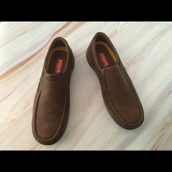 Men’s Brown Loafers, Size 8 1/2